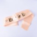 Team Bride To Be Bridesmaid Sash Hen Party Sashes Girls Night Out Accessories