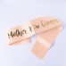 Team Bride To Be Bridesmaid Sash Hen Party Sashes Girls Night Out Accessories