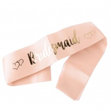 Rose Gold Hen Party Bride to Be Sashes Hen Night Do Party Bridesmaild Girls Night Out Maid (Bridesmaid)