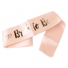 Rose Gold Hen Party Bride to Be Sashes Hen Night Do Party Bridesmaild Girls Night Out Maid (Bride to Be)